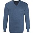 MAERZ V-Pullover ab Gr. 62 jeansblau-meliert