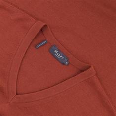 MAERZ V-Pullover Gr. 58 - 60 rostbraun