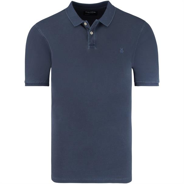 MARC O'POLO halbarm Poloshirt blau