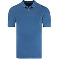 MARC O'POLO halbarm Poloshirt mittelblau