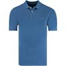 MARC O'POLO halbarm Poloshirt mittelblau