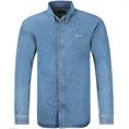 MARC O'POLO Jeanshemd blau