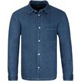 MARC O'POLO Jeanshemd blau