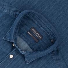 MARC O'POLO Jeanshemd blau