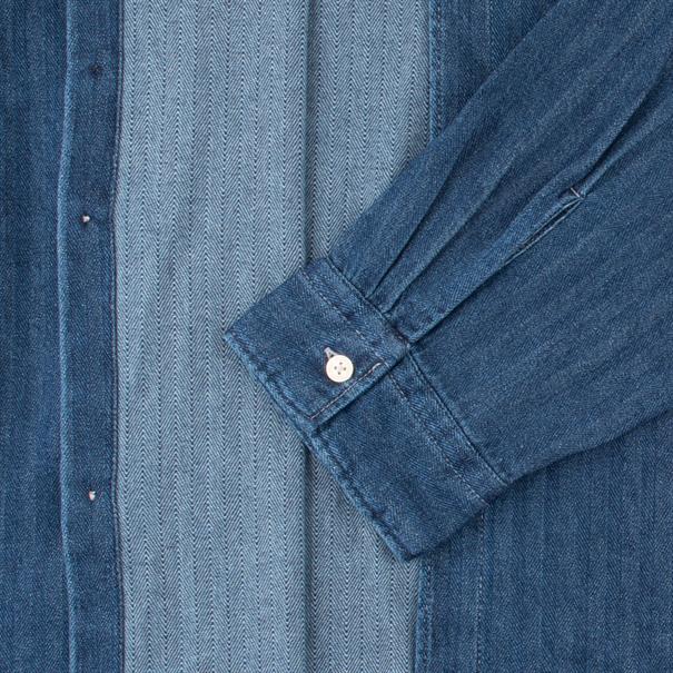 MARC O'POLO Jeanshemd blau