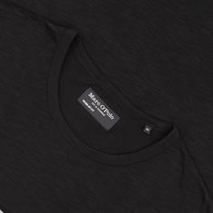 MARC O'POLO Jersey-T-Shirt schwarz