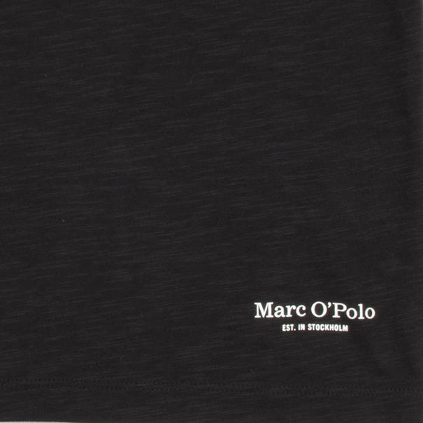 MARC O'POLO Jersey-T-Shirt schwarz