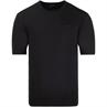 MARC O'POLO Jersey-T-Shirt schwarz