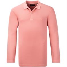 MARC O'POLO langarm Poloshirt lachs