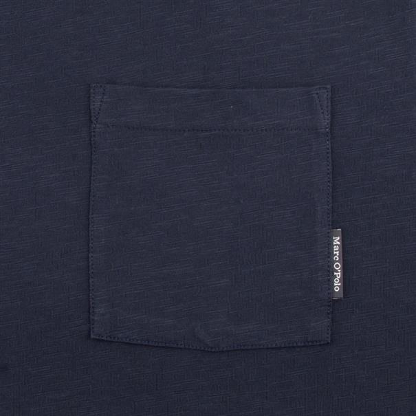 MARC O'POLO langarm T-Shirt marine