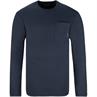 MARC O'POLO langarm T-Shirt marine