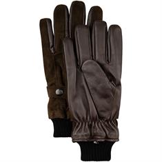 MARK SEVEN FASHION Lederhandschuhe dunkelbraun