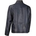 MILESTONE Lederjacke dunkelblau