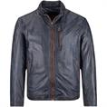 MILESTONE Lederjacke dunkelblau
