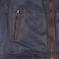 MILESTONE Lederjacke dunkelblau