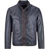 MILESTONE Lederjacke dunkelblau