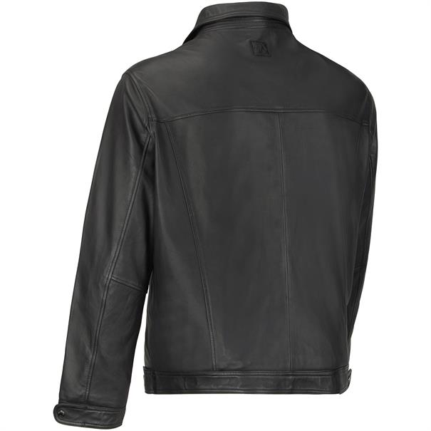 MILESTONE Lederjacke schwarz