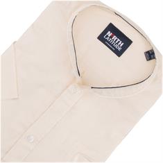 NORTH halbarm Freizeithemd beige