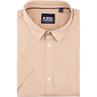 NORTH halbarm Freizeithemd beige