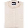 NORTH halbarm Freizeithemd beige