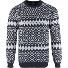 NORTH Norweger Pullover blau