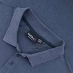 NORTH Poloshirt blau