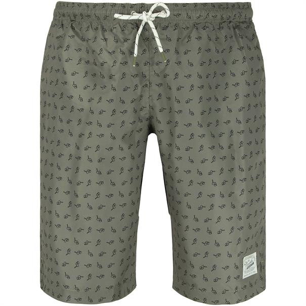 NORTH Schwimmshort oliv