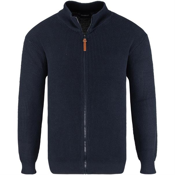 NORTH Strickjacke dunkelblau