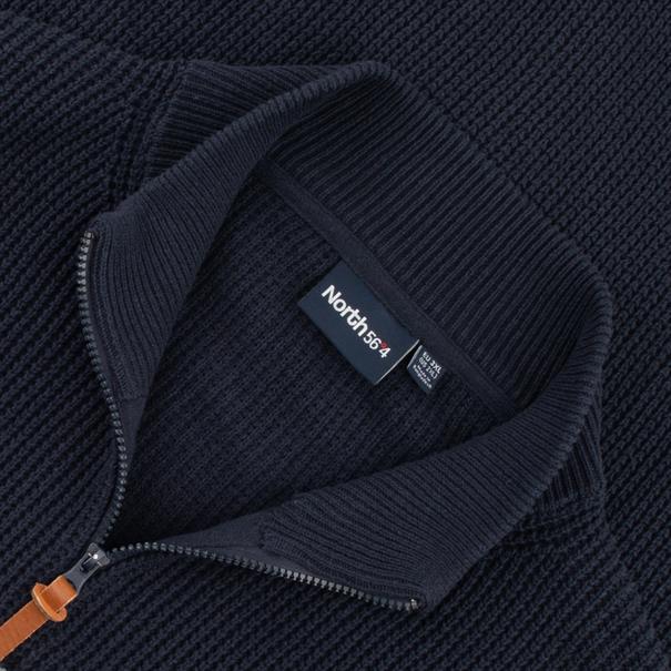 NORTH Strickjacke dunkelblau