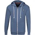 NORTH Sweatjacke blau