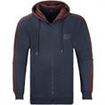 NORTH Sweatjacke blau