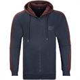 NORTH Sweatjacke blau