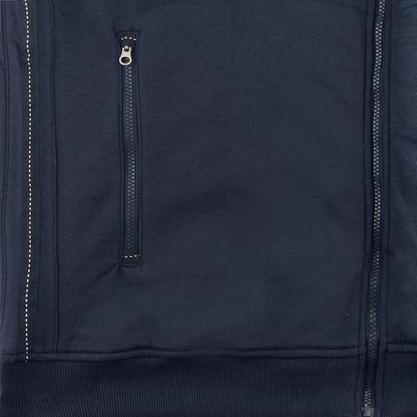 NORTH Sweatjacke blau
