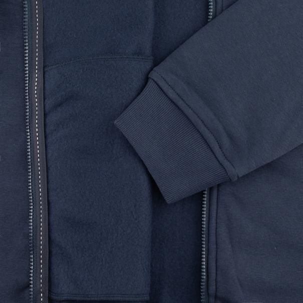 NORTH Sweatjacke blau