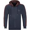 NORTH Sweatjacke blau