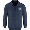 NORTH Sweatjacke blau
