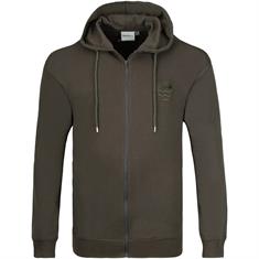 NORTH Sweatjacke oliv