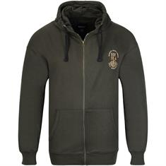 NORTH Sweatjacke oliv