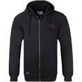 NORTH Sweatjacke schwarz