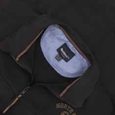 NORTH Sweatjacke schwarz