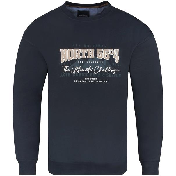 NORTH Sweatshirt dunkelblau