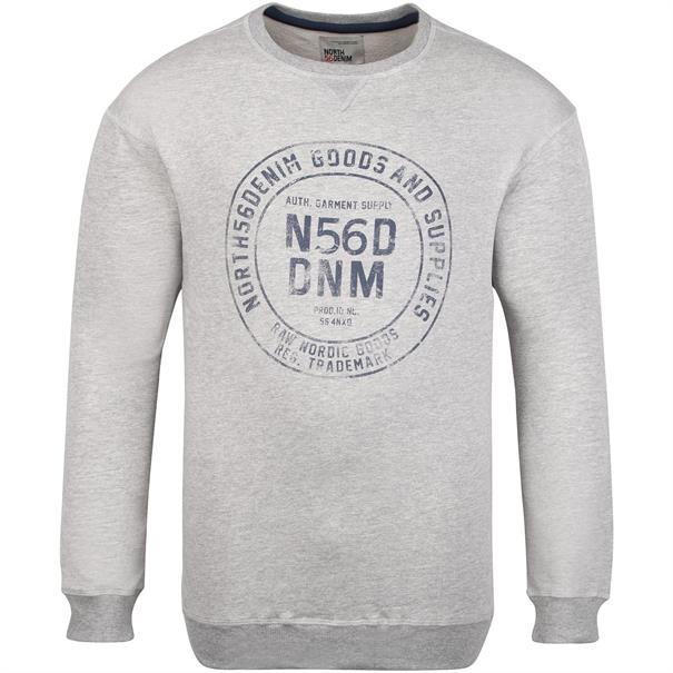 NORTH Sweatshirt grau