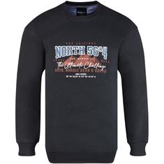 NORTH Sweatshirt schwarz