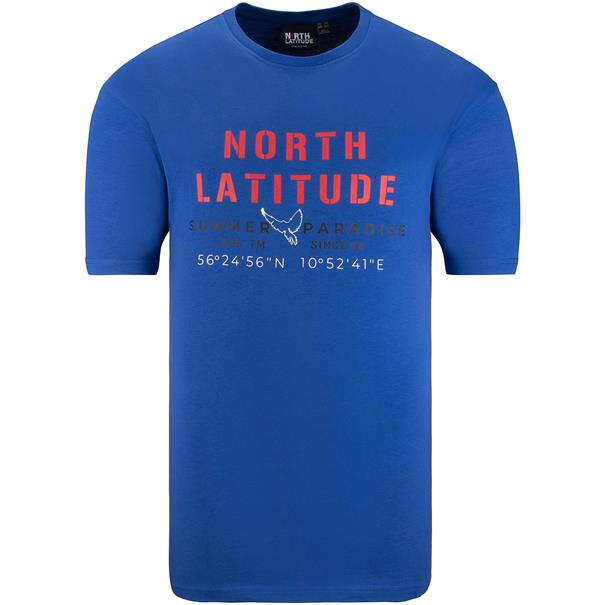 NORTH T-Shirt blau