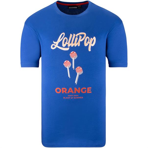 NORTH T-Shirt blau