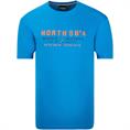 NORTH T-Shirt - EXTRA lang blau