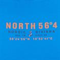 NORTH T-Shirt - EXTRA lang blau