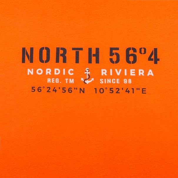 NORTH T-Shirt - EXTRA lang orange