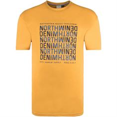 NORTH T-Shirt gelb