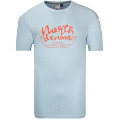 NORTH T-Shirt hellblau